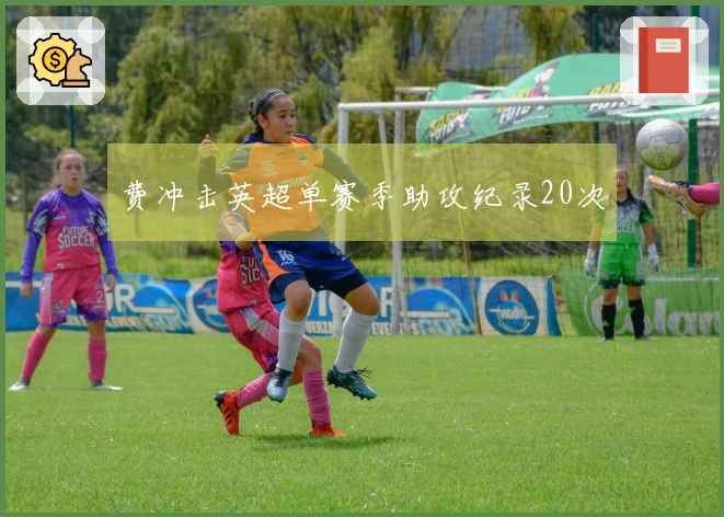 费冲击英超单赛季助攻纪录20次